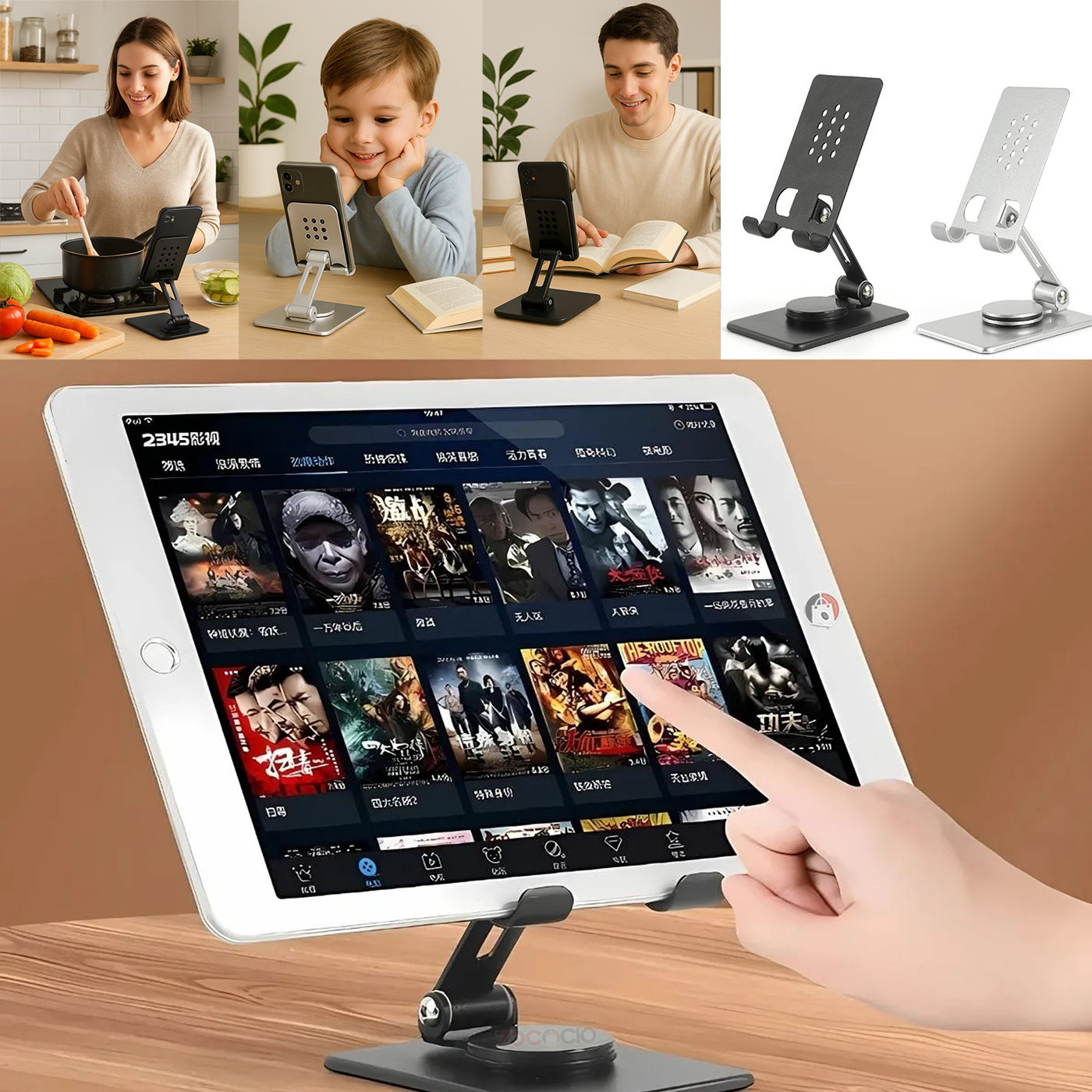 Soporte Base De Celular Y Tablet Multies